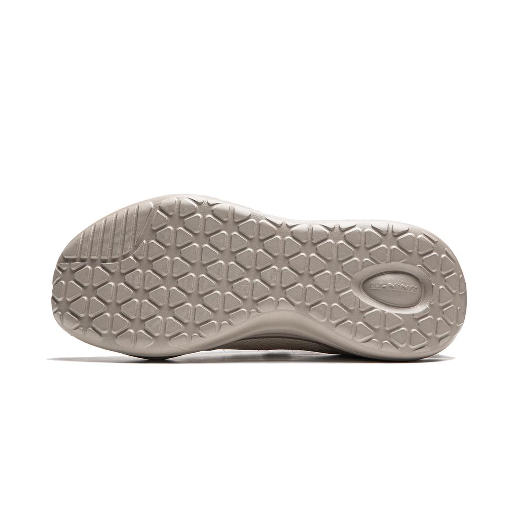 New LiNing Cloud Wave Cushioned Anti-Slip And Wear-Resistant Lightweight Low-Top Casual Shoes Men's Gray AGLU221-5