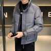 Men's Wash-Free Down Jacket - Thick, Warm Stand-Up Collar Winter Coat - Youth Fashion Casual Versatile Men's Wear