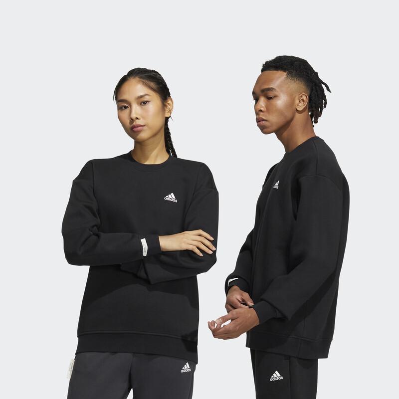 adidas Unisex Fleece Crewneck Sweatshirt