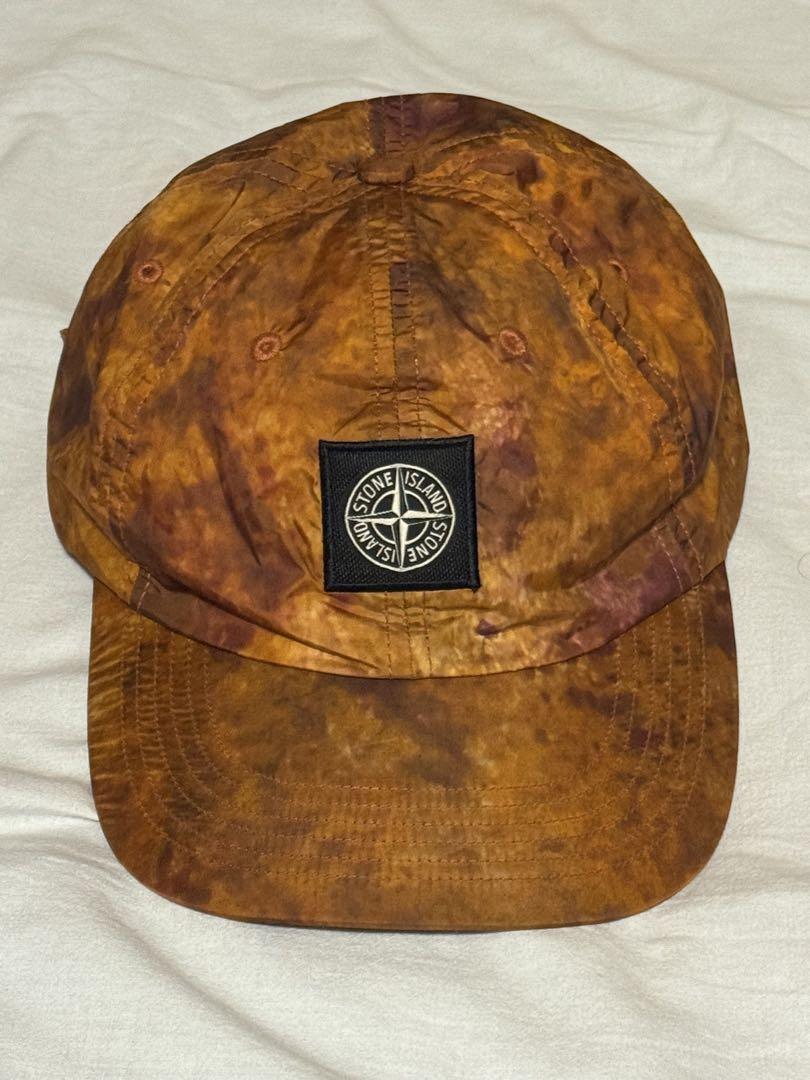 

[USED] STONE ISLAND Supreme Orange Cap