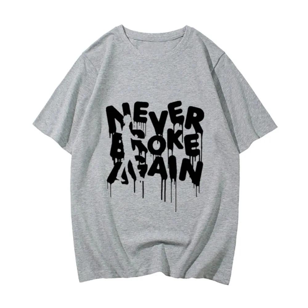 Youngboy Never Broke Again Hip Hop Anime T-shirts Mode Manga T-shirt Harajuku Décontracté Coton T-shirt Homme/femme T-shirt