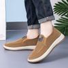 Lightweight Men's Sneakers Comfortable Men's Casual Shoes Breathable Mesh Comfortable Flat Shoes Round Toe Non-Slip Loafer Shoes