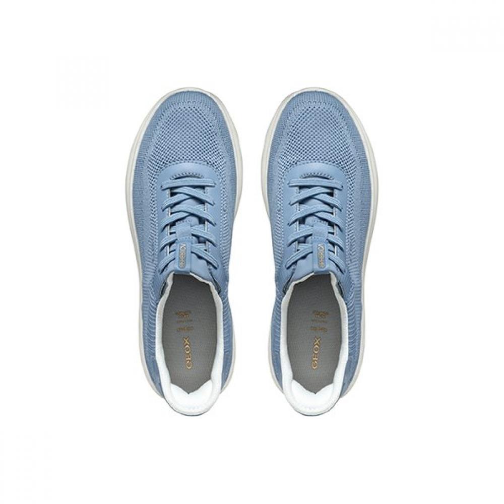 Geox Women S Comfort Knit SneakerS Blue 8gx7ma5S7S
