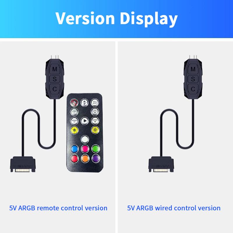 Argb Kontrolcü 5V 3Pin Sata Arayüzü Uzatma Kablosu Işık Kontrolcü Adaptörü PC Fanı CPU Soğutucu Fanı Işık Şeridi Radyatör İçin