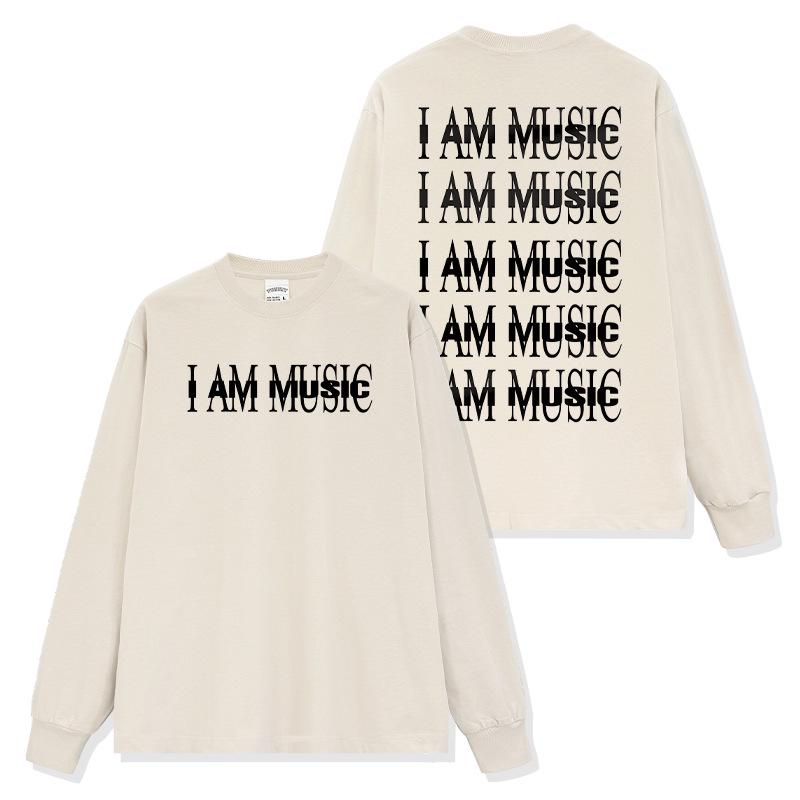 Zestaw bluzy z kapturem i koszulki z nadrukiem Playboi Carti, pranej