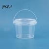 Leakproof Food Containers 2PCS Round Buckets, with Lid And Handle Disposable Containers, Bulk Dry Goods Storage Stackable Food-grade Plastic