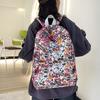Mochila Escolar Gran Capacidad Mori Mochila Casual Graffiti Personalizado Mochila Deportiva Simple Nueva Moda Letra Mochila Escolar para Estudiante