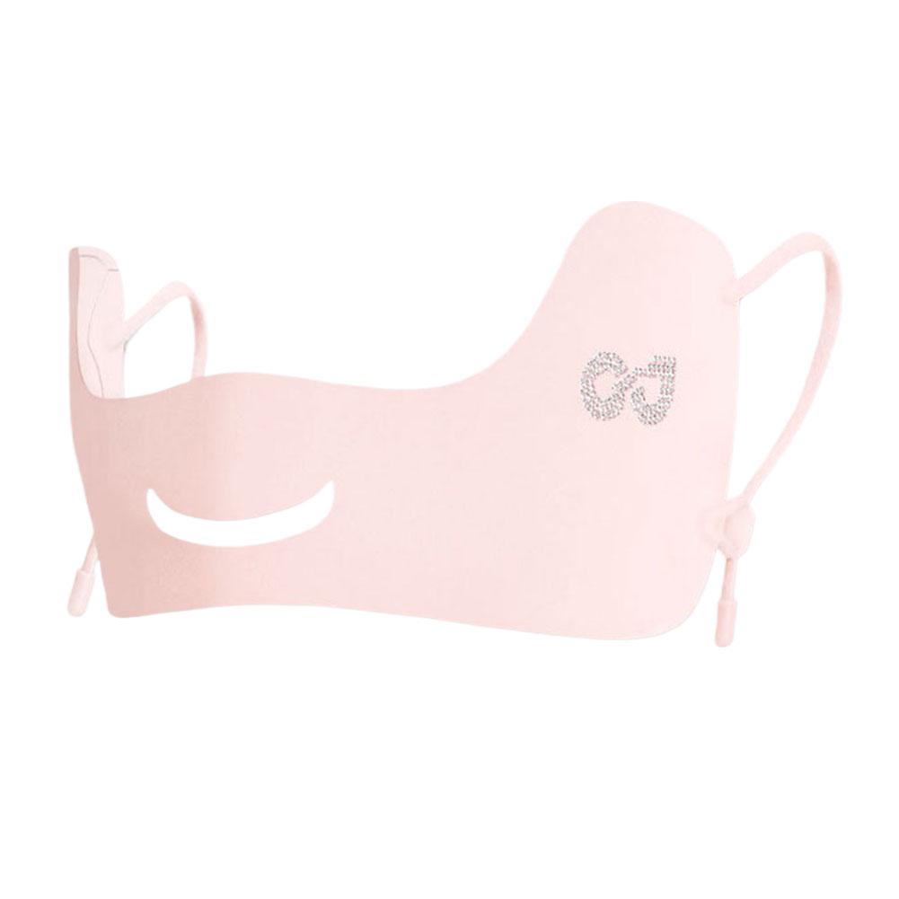 Summer Ice Silk Sun Protection Mask Adjustable Thin Face Gini Face Breathable Golf Nylon Face M H9N1