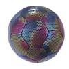 Size 5 Reflective Football Reflective Glowing Soccer Ball Glow in The Dark Football for Indoor