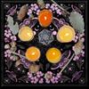 Divinations Tablecloth Star Flower Astrology Tarots Card Tablecloth Altars Cloth Divinations Board Game Accessory