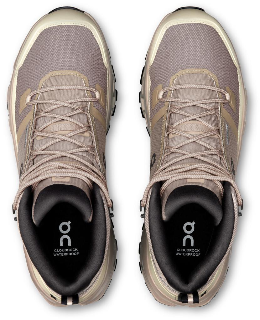 Обувь для треккинга On Cloudrock MID WP grau