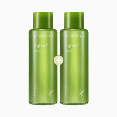 (1+1) Junger Grüner Tee Milder Toner