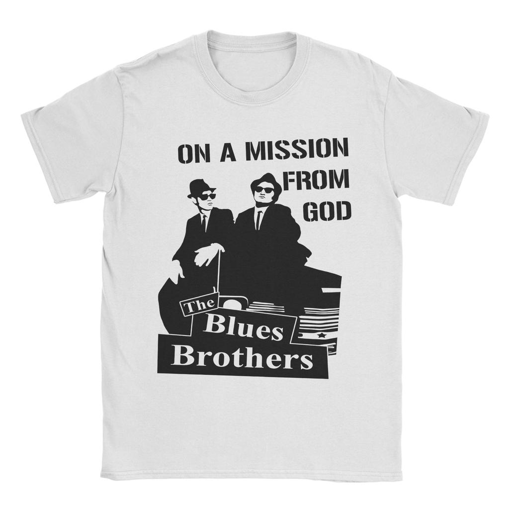 Unisexs Womens The Blues Brothers Shirt 100 Cotton Graphic Printed TShirt Top Clothing