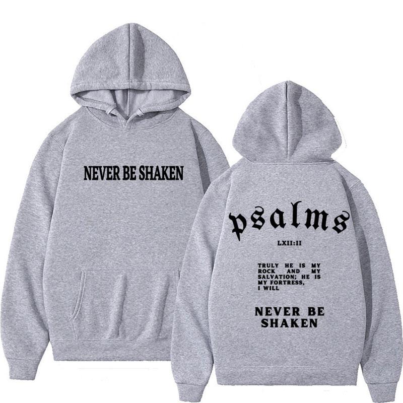 Men's Aesthetic Christian Streetwear Hoodies Bible Verse Jesus Apparel Pullover Sweatshirts Male Fashion Casual Oversized Hoodie