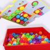 Cute Jigsaw Board Toy Cartoon Animal Color Matching Puzzles  Baby Development