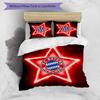 3pcs FC Bayern München logo pattern bedding set duvet cover set includes duvet cover &pillowcases,perfect all season bedroom decoration&gift