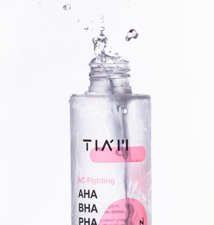 TIAM AHA BHA PHA Akne Toner 180ml – Eksfolierende & Urenhetspleie