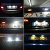 2pcs White Car LED Number License Plate Lights lamp 12V for f2 A4 B8 A5 Q5 S5 TT S4 Error Free Led License Plate Lights