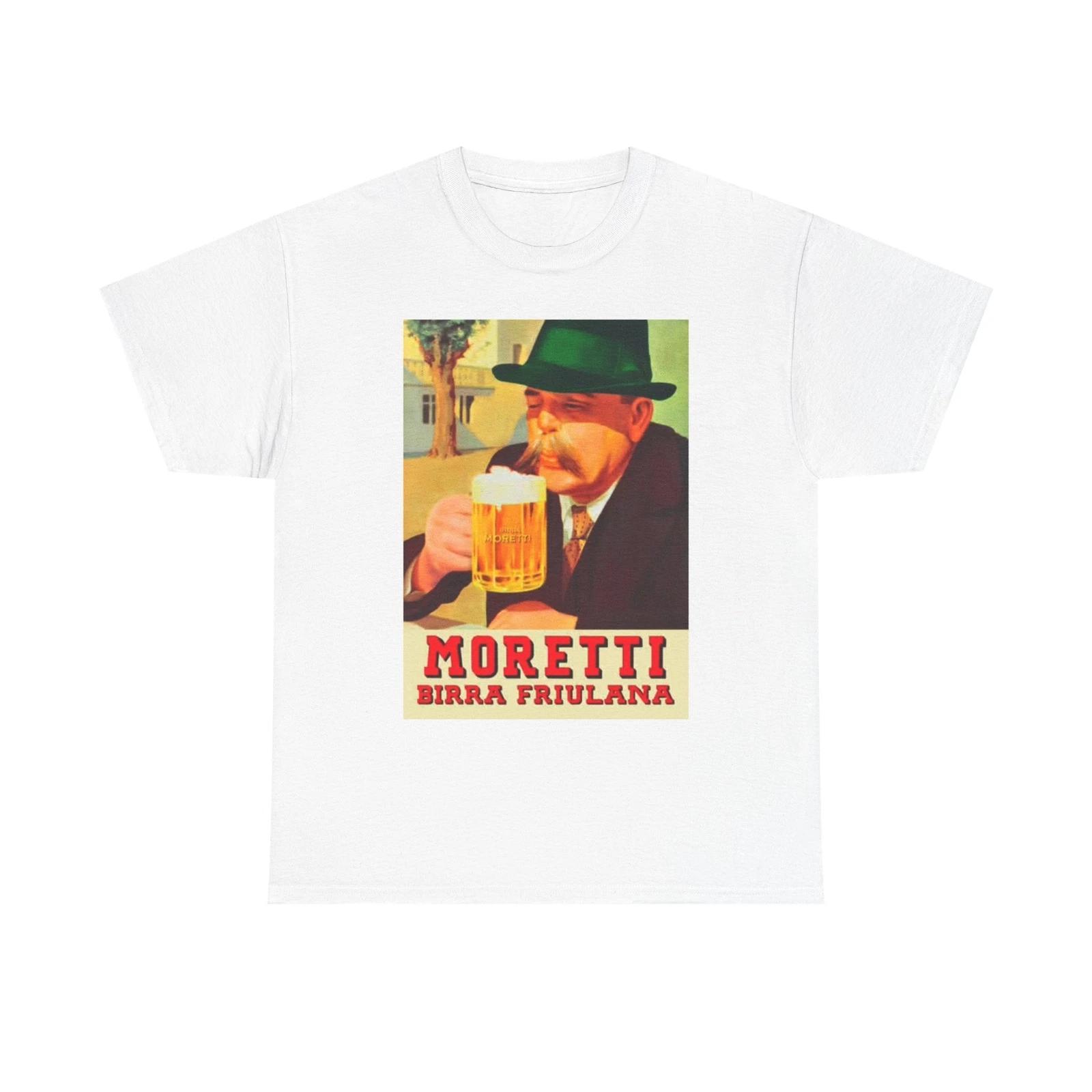 Men s and Women s T-shirts Vintage Beer Poster Graphic XXXXL