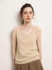 Women's Cashmere Knit U-Neck Vest - Autumn/Winter Style, Wide Shoulder Strappy Base Layer, Versatile and Simple.