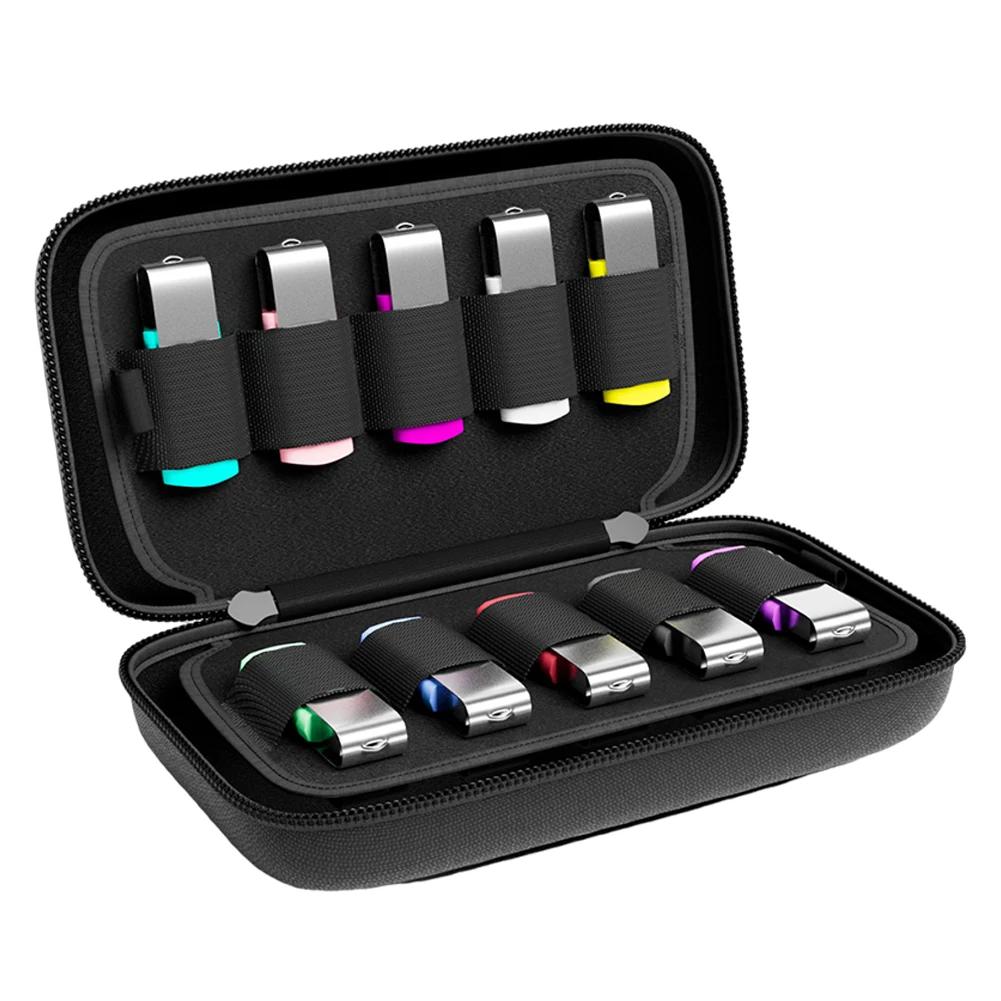 Double Layer USB Flash Drive Case USB Stick Organizer Thumb Drive Holder Pendrive Case USB Flash Drive Electronic Accessories