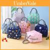 New Floral Design Oxford Fabric Insulated Lunch Bag For Students And Office Workers Thick Aluminum Foil Bag