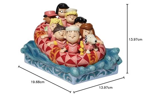 enesco Jim Shore Peanuts Gang Rafting 6007934