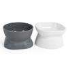 Raised Cats Food Bowls Plastic Cats Dish for Food or Water Tilted Feeding