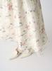 Layered Flower Print Skirt CWFS251054OWHT38