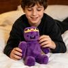 Soft Plush Toy Stuffed Doll with Pixelated Design Block Style Character Plushie for Kids and Collectors Suitable for Display or Play