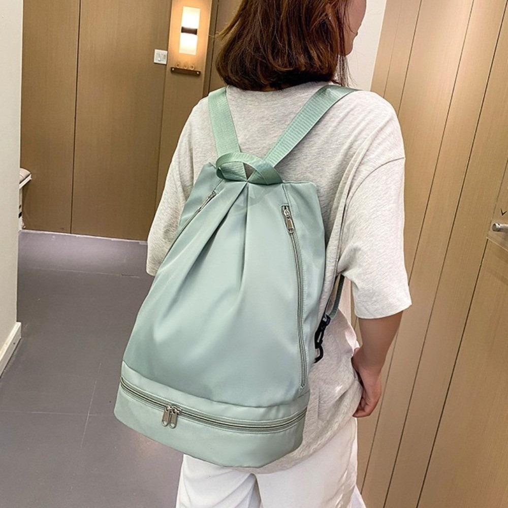 Large Capacity Wet Dry Separation Fitness Bag Zip Backpack Travel Sport Bag Swimming Bag  Climbing