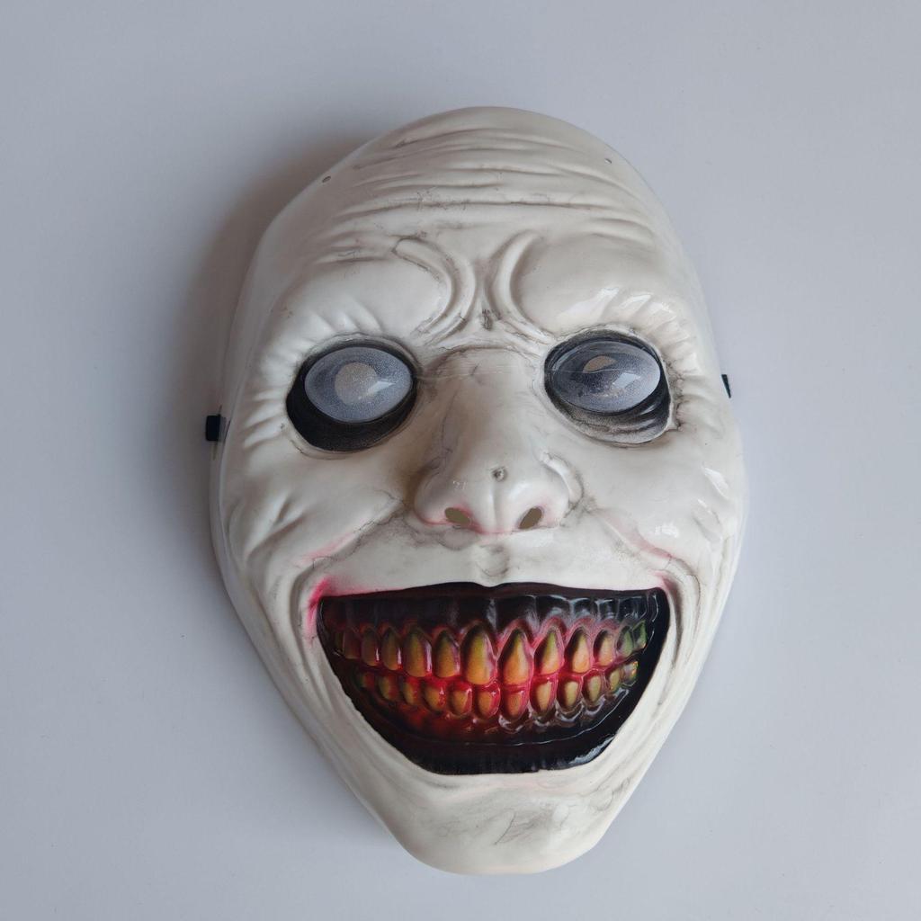 Halloween Devil Smile Mask: Funny Prank Party Prop for Ghost Festival