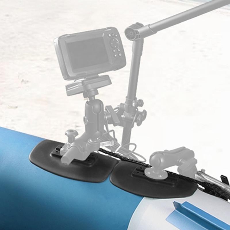 Flexible Fish Locators Adhesive Mounting Base For Watercrafts Multiple Position Adjustment Easy Setups Necessary