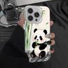 Ver Aesthetic Panda Cute For IPhone 13 14 15 16 17 Pro Max 11 12 Plus 17 Air Phone Case Color Matte Cover