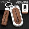 CQL1 Car Smart Remote Key Cover Alloy Protector Shell For Mercedes Benz GLC GLA CLA GLB GLE GLS GLK W223 W177 W205 W213 A C E S Class