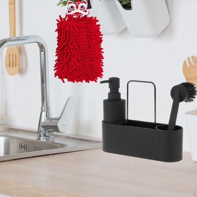Dish Soap Dispenser Countertop Organizer,Modern,Multifunctional Kitchen Set for Home