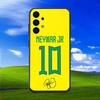 Fußball 10 Für N-NeYmAr Handyhülle Für Samsung Galaxy A13,A21s,A22,A31,A32,A52,A53,A71,A80,Weiche Schwarze Hülle
