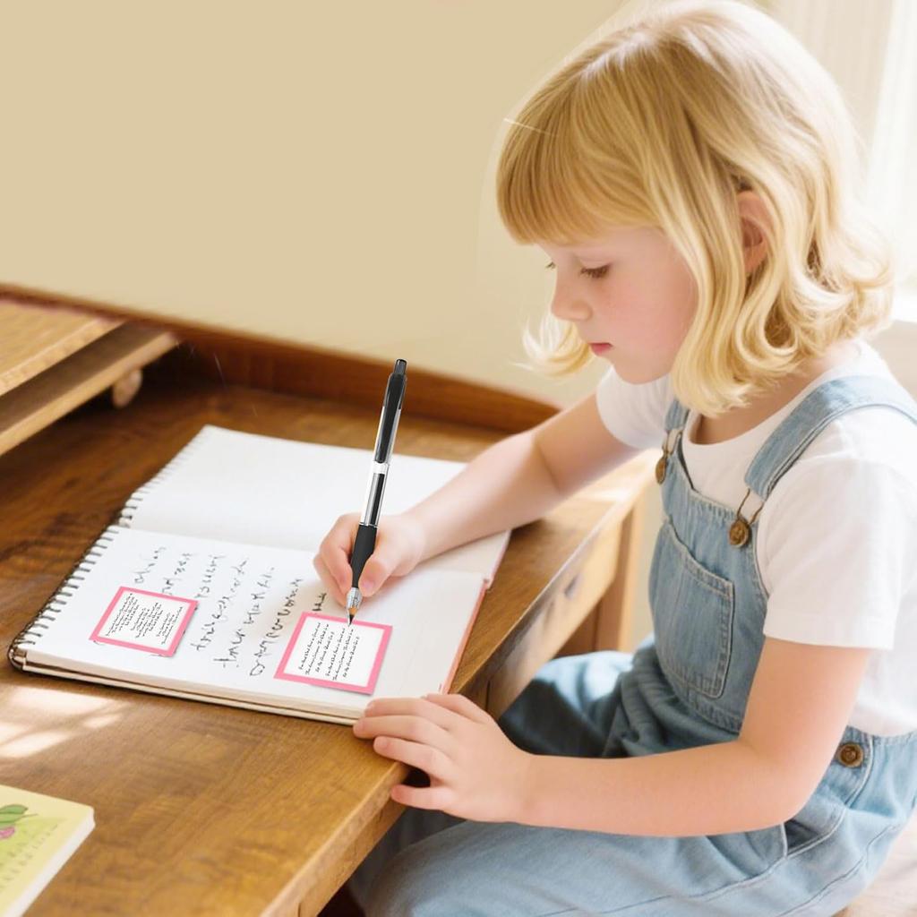 Glitter Sticky Notepad Multi-Purpose Transparent Sticky Notes Self-Adhesive Note Small Memo Pads To Do List