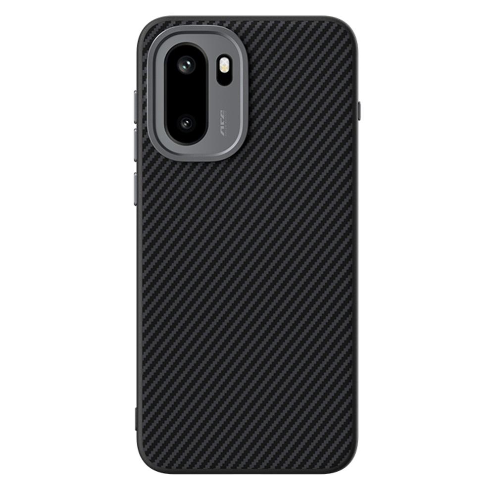 ABEEL For OnePlus 15R 5G/Ace 6T 5G Magnetic Case Carbon Fiber Texture TPU PC PU Phone Back Cover