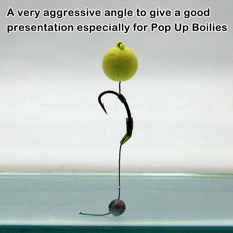 30x Carp Fishing Accessories Hook Kickers Line Aligner Size S/M/L/XL/XXL Fit For Shank Hook 1/2/4/6/8/10 Hair Rigs Tackle