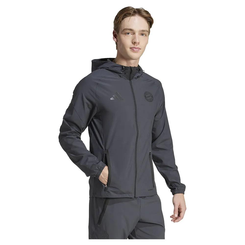 adidas Толстовка на молнии путешествие FC Bayern Tiro 25 Competition Vis Tech