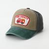 Fashion Hat Children's Color Matching Baseball Cap Fire Truck Embroidery Pattern Hat Boys Curved Edge Cap Breathable Sun Cap