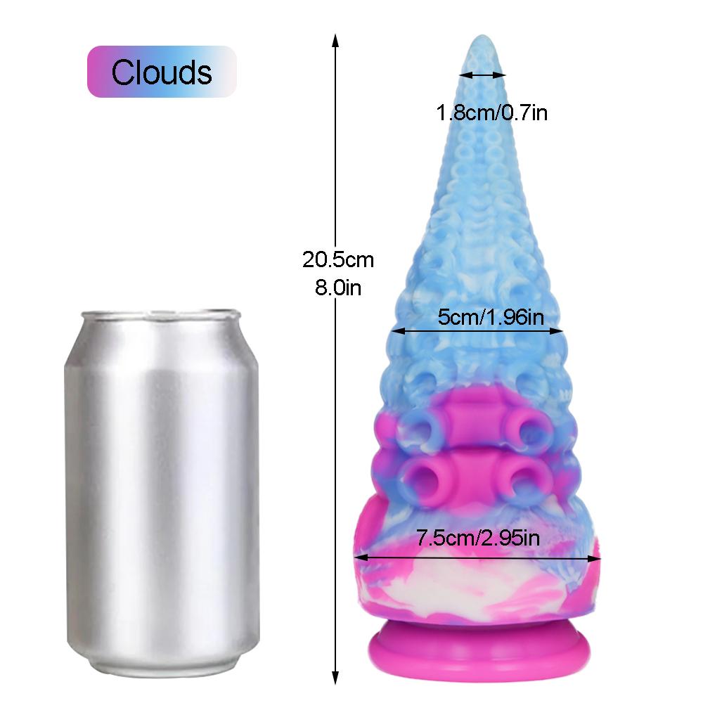 Huge Silicone Anal Dildo for Women Masturbation Octopus Tentacle Anal Plug Prostate Massage Buttplug Sex Toy 18+ Anal Dilatation