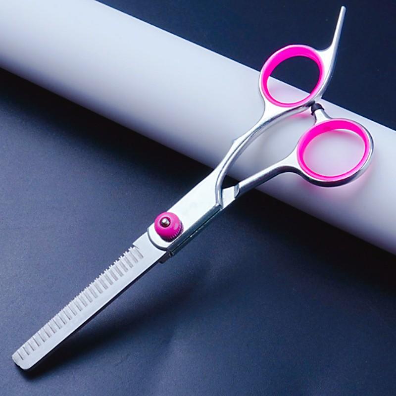 Dog Hair Scissors Dog Grooming Scissors Professional Dogs Hair Trimmer Pet Wool Cleaning Tools Curved Trimmer for Dogs Supplies