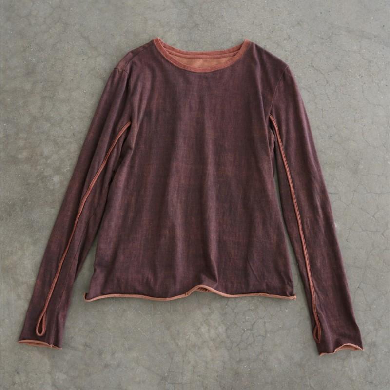 Johnature Women Casual T-Shirts O-Neck Long Sleeve Spring Female T-Shirts