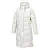 Hybrid Down and 32MEB852 Women's Coat, Water-Repellent Padded, Off-White,