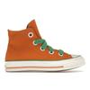 Willy Wonka X Chuck 70 High Oompa Loompa Unisex Sneakers Orange Green Egret A08152C