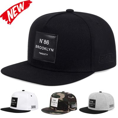 Mode N86 Bestickte Herren Damen Verstellbare Hip Hop Baseballkappe Für Unisex Erwachsene Outdoor Freizeit Sonnenhut Baumwolle Snapback Hüte