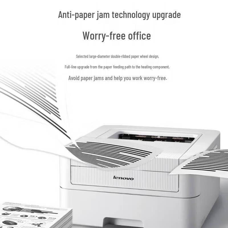 Lenovo LJ2400 Pro A4 Black and White Laser Printer CN plug (adapter included)