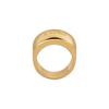 Triomphe Bold Brass Ring Women Jewelry Gold 46Z926BRA-35OR